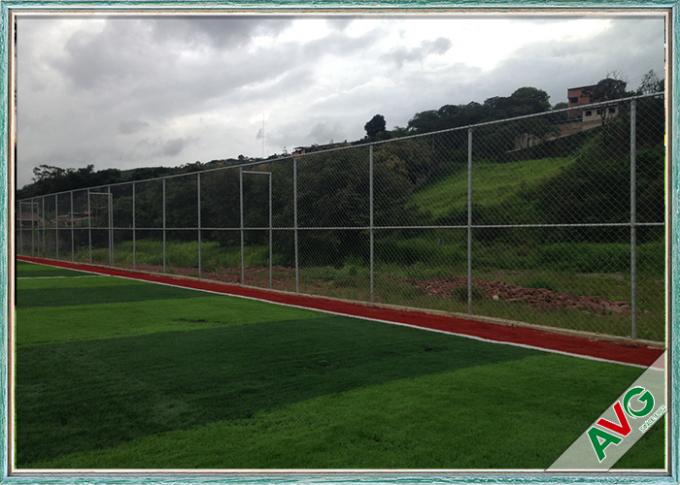 چمن مصنوعی 50 میلی متری SGS برای زمین فوتبال / زمین فوتبال با احساس طبیعی 0