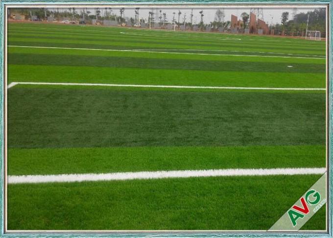 چمن مصنوعی فوتبال با مقاومت در برابر سایش بالا 100% بازیافت شده سازگار با محیط زیست 0