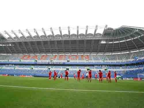 چین تشک چمن مصنوعی با ظاهر واقعی زمین فوتبال، چمن مصنوعی فوتبال تامین کننده