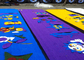 تزیین زمین بازی رنگارنگ چمن مصنوعی فرش مصنوعی 3000 DTEX تامین کننده